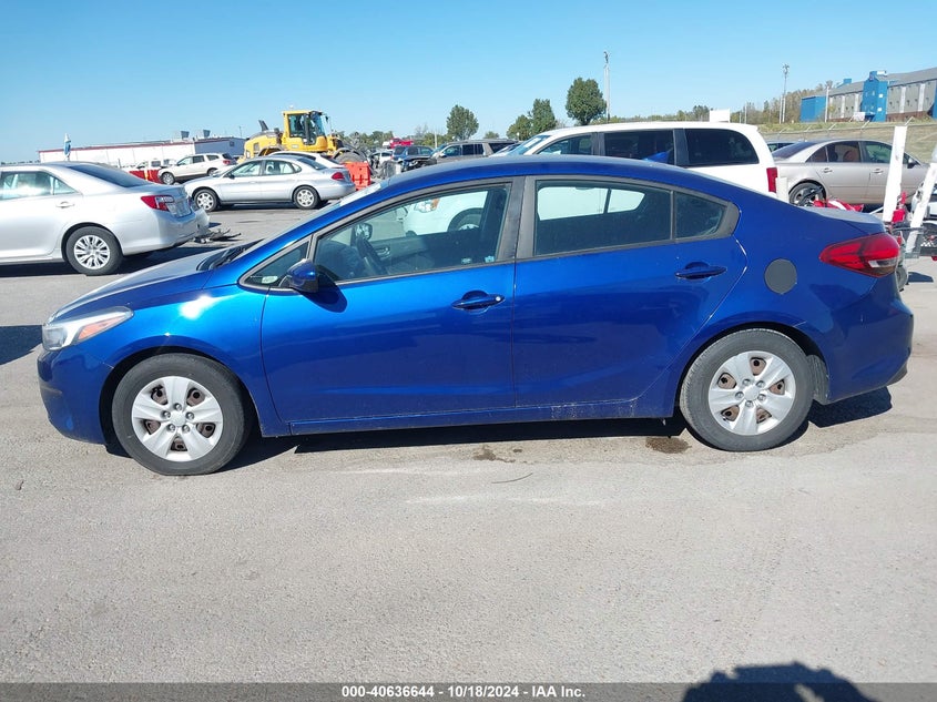 2017 Kia Forte Lx VIN: 3KPFK4A79HE053435 Lot: 40636644