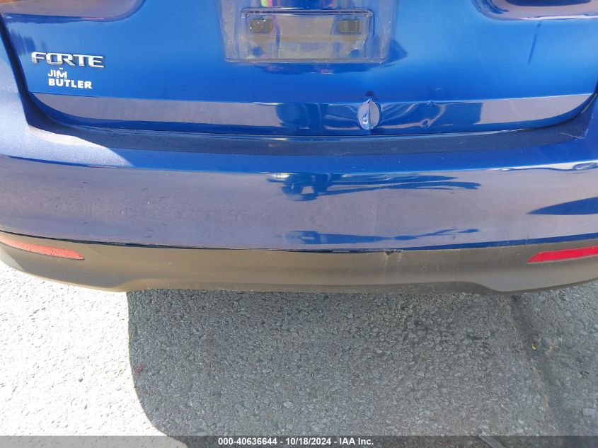 2017 Kia Forte Lx VIN: 3KPFK4A79HE053435 Lot: 40636644