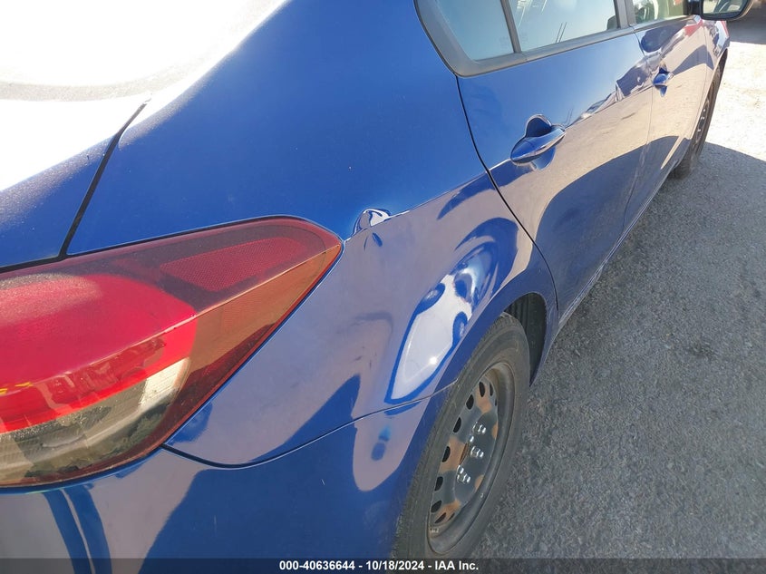 2017 Kia Forte Lx VIN: 3KPFK4A79HE053435 Lot: 40636644