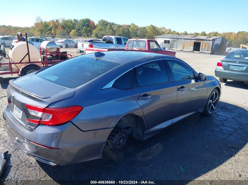 VIN 1HGCV1F30KA092196 2019 HONDA ACCORD SPORT