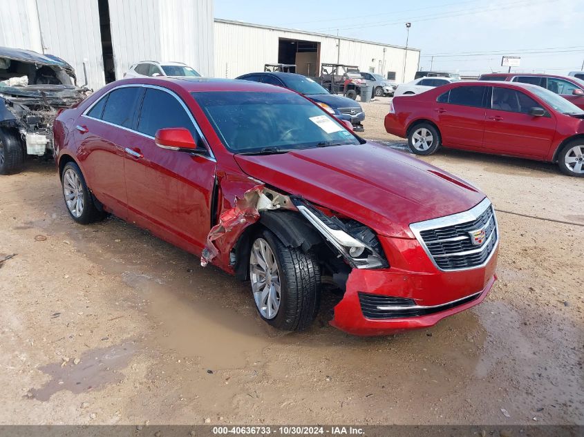 VIN 1G6AB5RX9J0116278 2018 Cadillac ATS, Luxury no.1