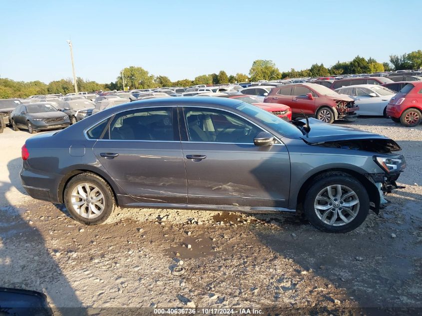 2016 VOLKSWAGEN PASSAT VIN: 1VWAS7A32GC006825
