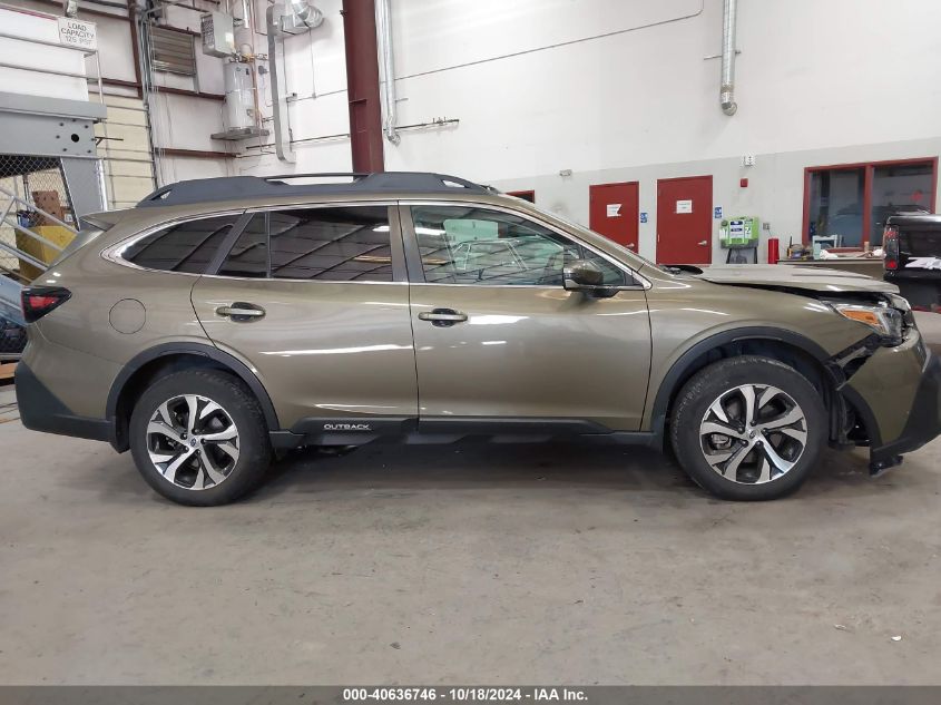 2021 Subaru Outback Limited VIN: 4S4BTANC5M3174736 Lot: 40636746