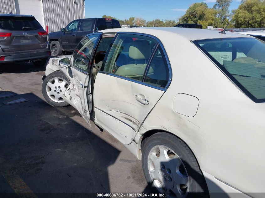 2001 Lexus Ls 430 VIN: JTHBN30F910017900 Lot: 40636782