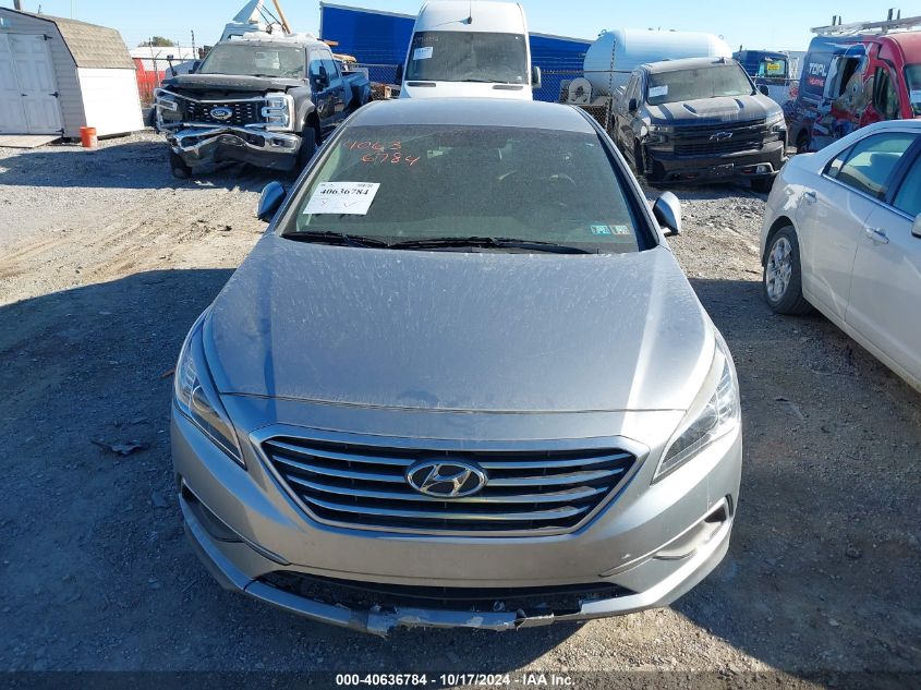2016 Hyundai Sonata VIN: 5NPE24AF8GH412691 Lot: 40636784
