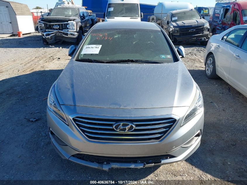 2016 Hyundai Sonata VIN: 5NPE24AF8GH412691 Lot: 40636784