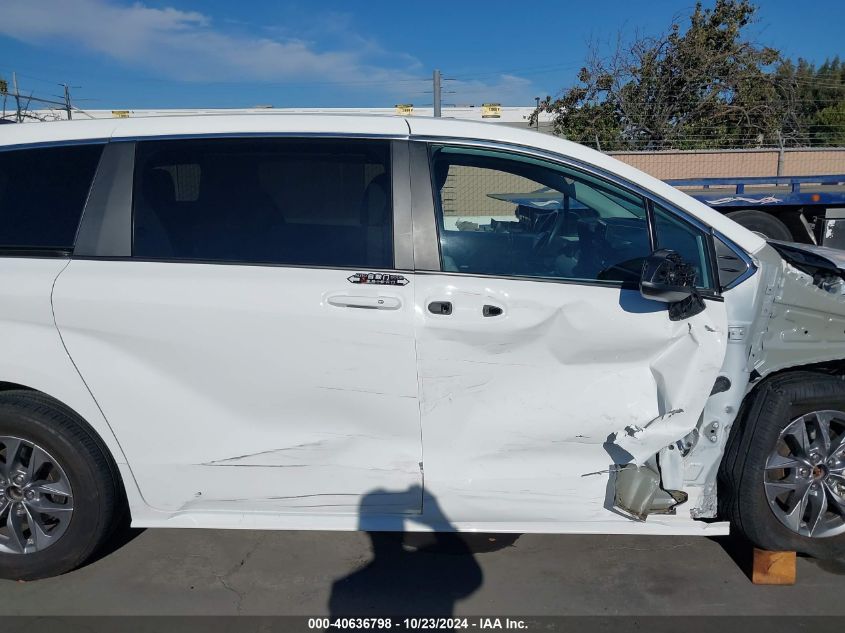 2023 Toyota Sienna Le VIN: 5TDKRKEC4PS151881 Lot: 40636798