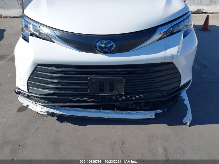 2023 Toyota Sienna Le VIN: 5TDKRKEC4PS151881 Lot: 40636798