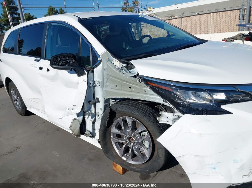 2023 Toyota Sienna Le VIN: 5TDKRKEC4PS151881 Lot: 40636798