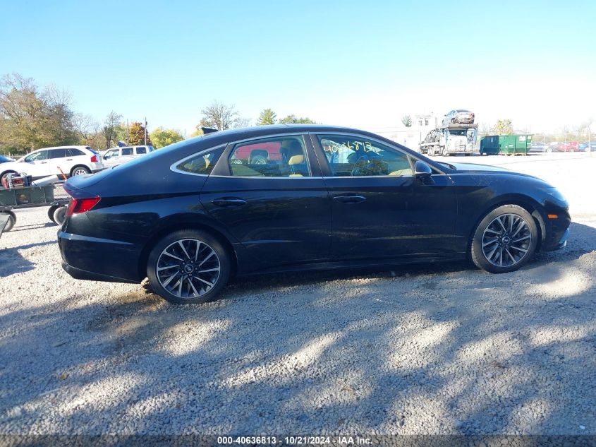 2022 Hyundai Sonata Limited VIN: KMHL34J27NA180540 Lot: 40636813