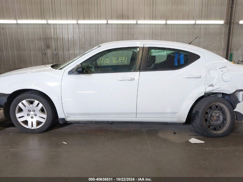 2011 Dodge Avenger Express VIN: 1B3BD4FB2BN563216 Lot: 40636831