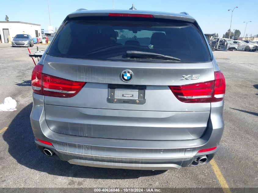 2016 BMW X5 xDrive35I VIN: 5UXKR0C57G0S86573 Lot: 40636846