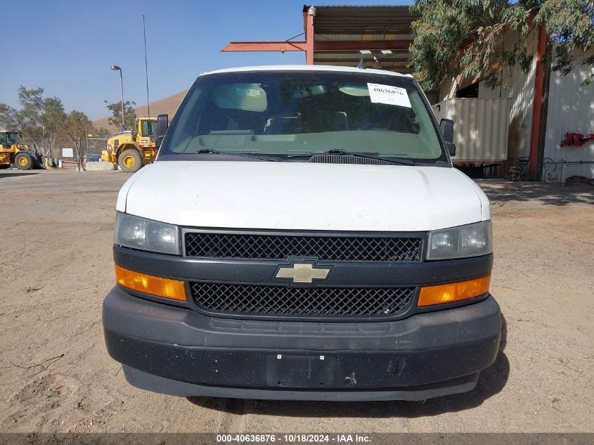 2018 Chevrolet Express Cargo Van Work Van VIN: 1GCWGBFP3J1343385 Lot: 40636876