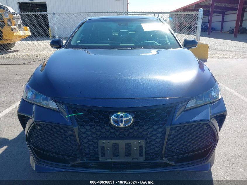 2019 Toyota Avalon Hybrid Xse VIN: 4T1B21FB5KU008815 Lot: 40636891