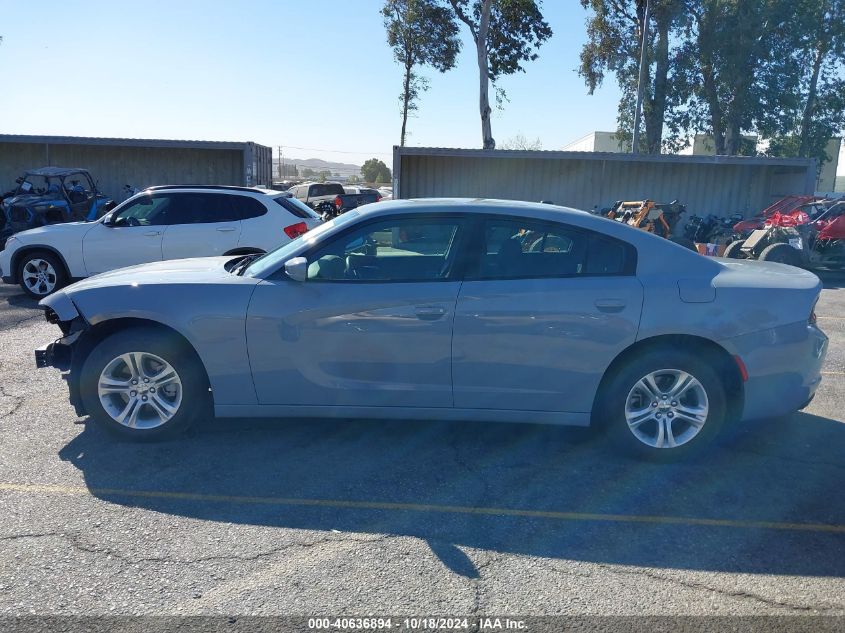 2022 Dodge Charger Sxt Rwd VIN: 2C3CDXBG5NH145823 Lot: 40636894