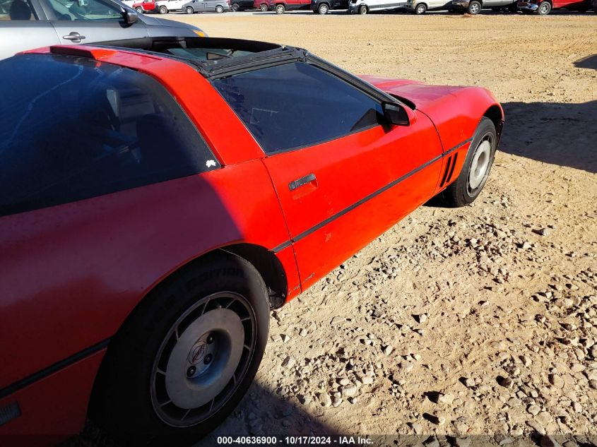 1986 Chevrolet Corvette VIN: 1G1YY0780G5110611 Lot: 40636900