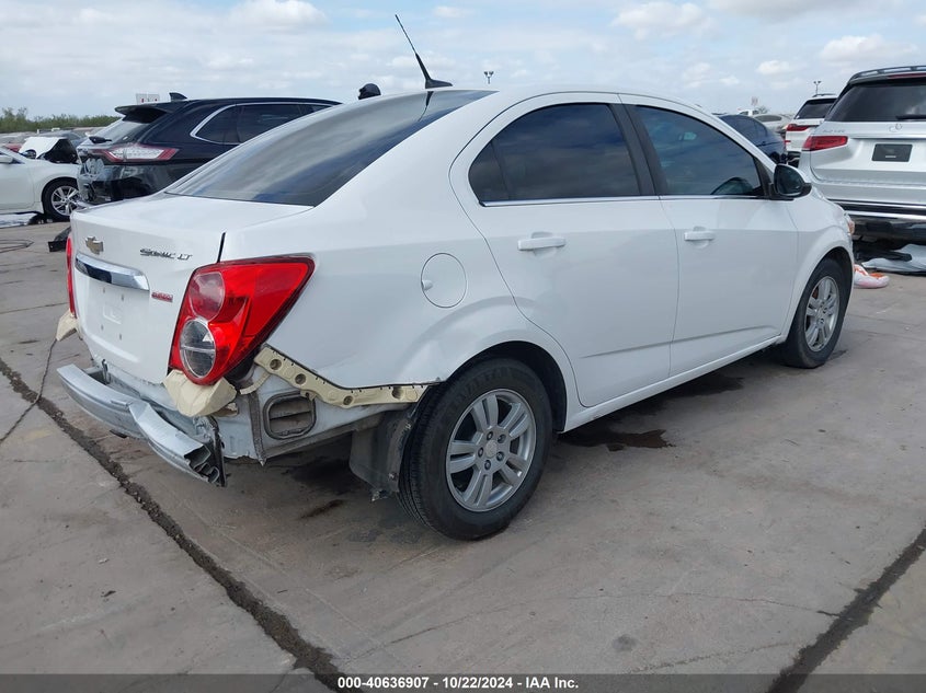 2014 CHEVROLET SONIC VIN: 1G1JC5SB0E4224076