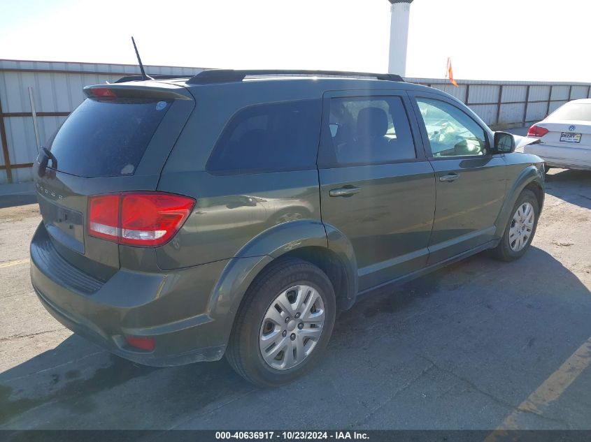 2019 Dodge Journey Se VIN: 3C4PDCBB3KT784263 Lot: 40636917