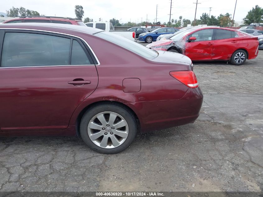 2007 Toyota Avalon Xls VIN: 4T1BK36B57U187912 Lot: 40636920