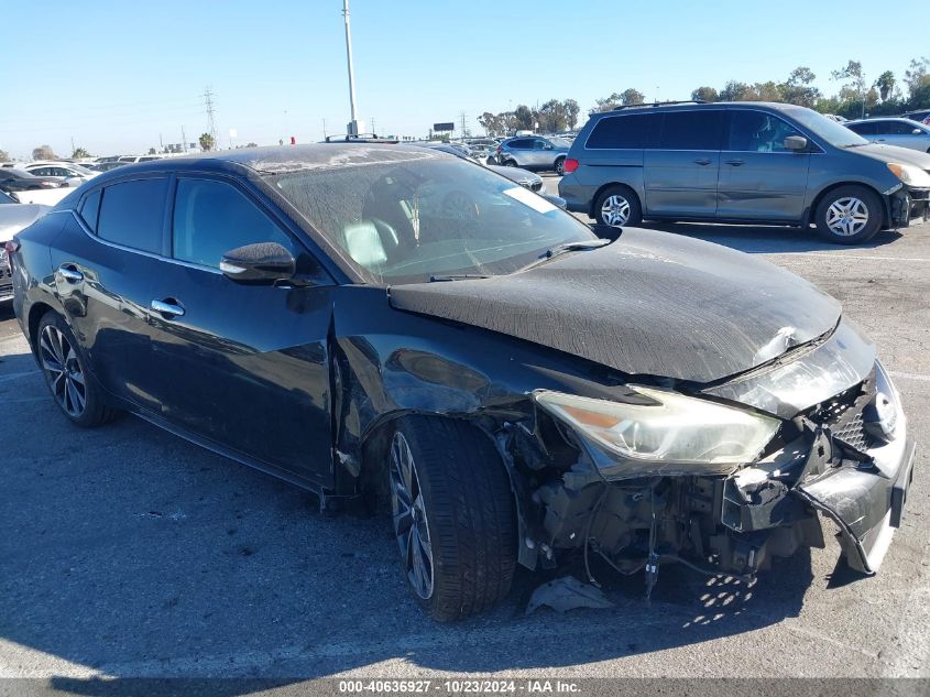 2016 Nissan Maxima 3.5 Sr VIN: 1N4AA6AP2GC388556 Lot: 40636927