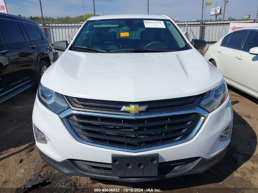 2019 Chevrolet Equinox Ls VIN: 3GNAXHEV4KS638077 Lot: 40636932