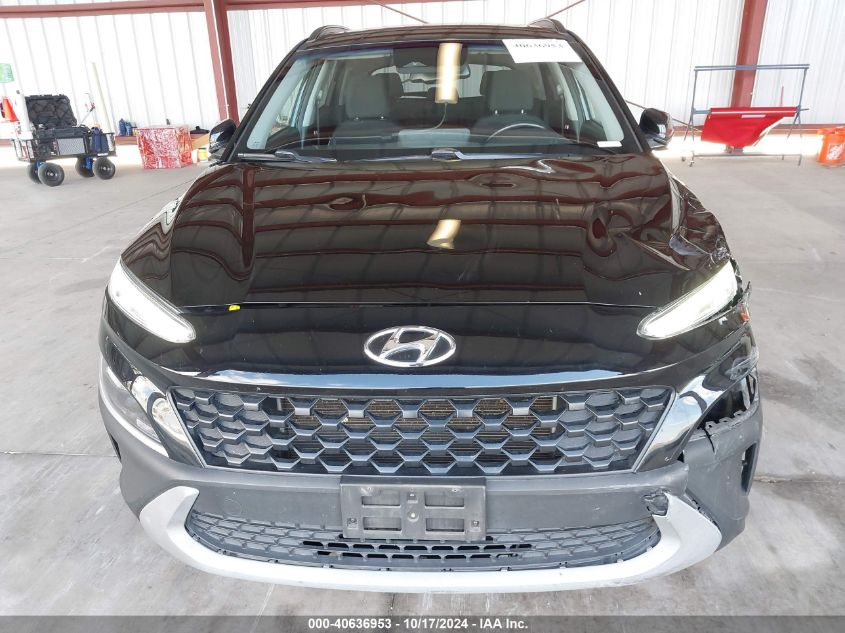 2022 Hyundai Kona Sel VIN: KM8K32AB0NU860908 Lot: 40636953