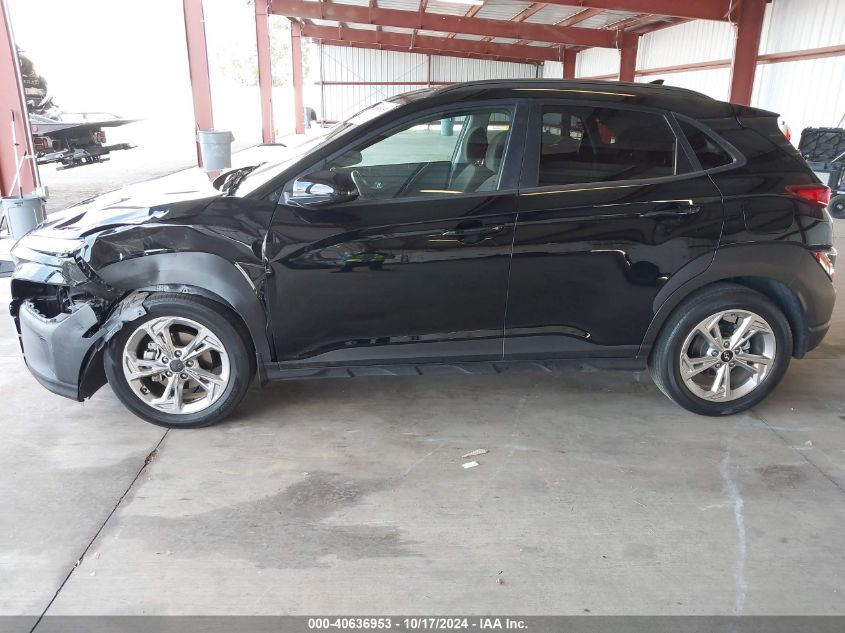 2022 Hyundai Kona Sel VIN: KM8K32AB0NU860908 Lot: 40636953