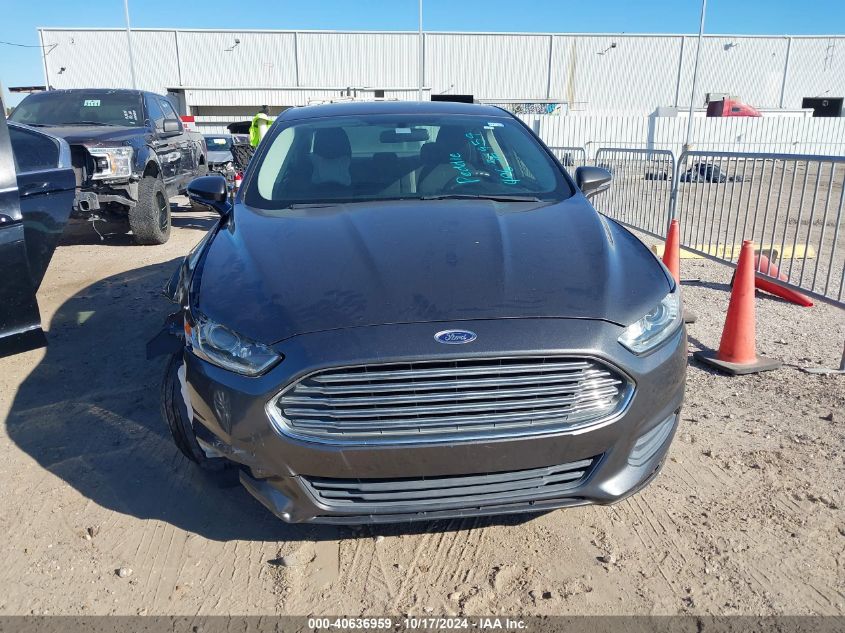 2016 Ford Fusion Se VIN: 3FA6P0HDXGR240928 Lot: 40636959