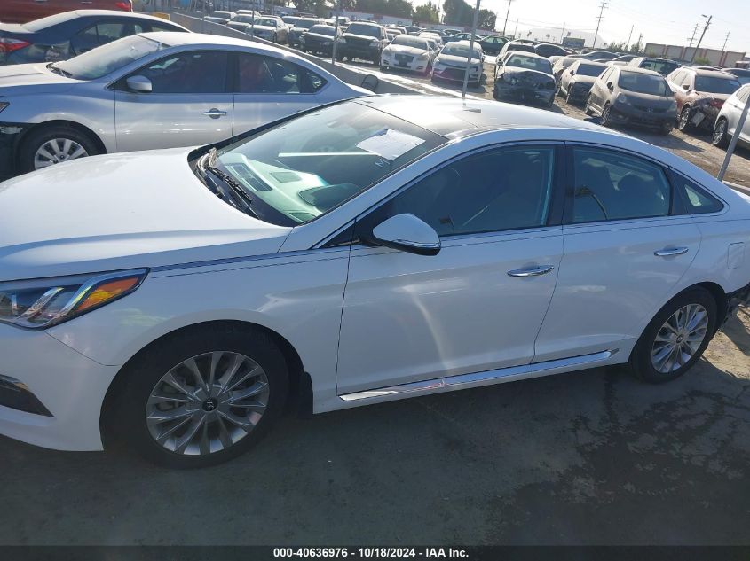 2015 Hyundai Sonata Limited VIN: 5NPE34AF8FH205990 Lot: 40636976