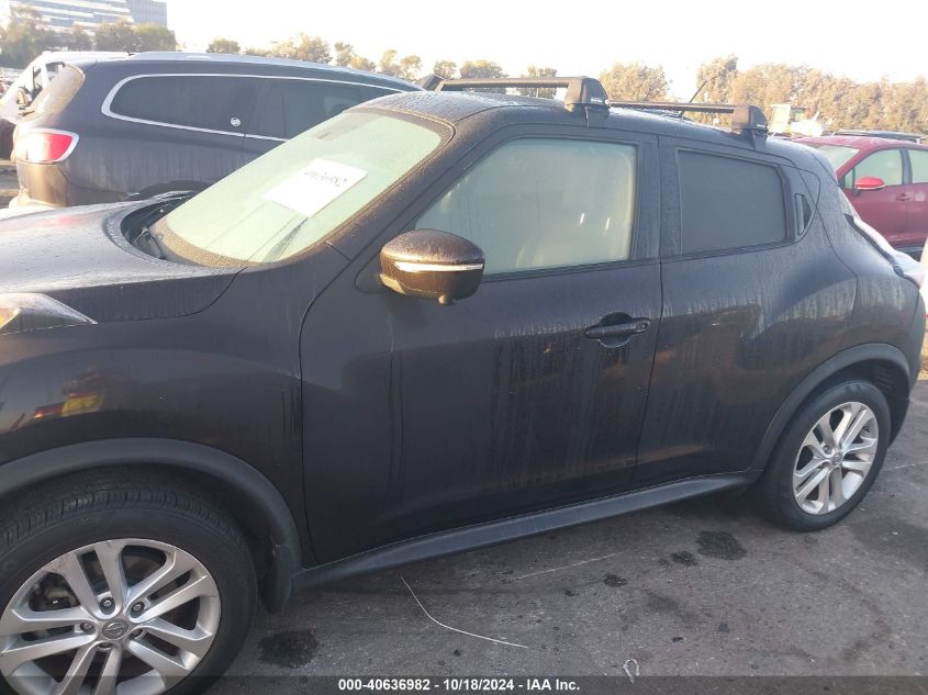 2015 Nissan Juke Sl VIN: JN8AF5MR1FT505016 Lot: 40636982