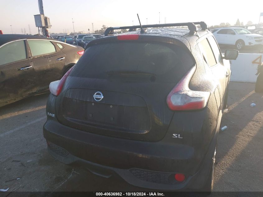 2015 Nissan Juke Sl VIN: JN8AF5MR1FT505016 Lot: 40636982