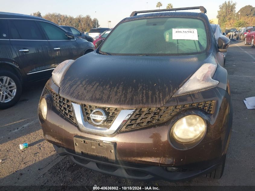 2015 Nissan Juke Sl VIN: JN8AF5MR1FT505016 Lot: 40636982