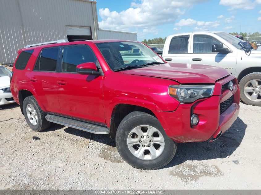 2014 Toyota 4Runner Sr5 VIN: JTEBU5JR9E5170757 Lot: 40637001