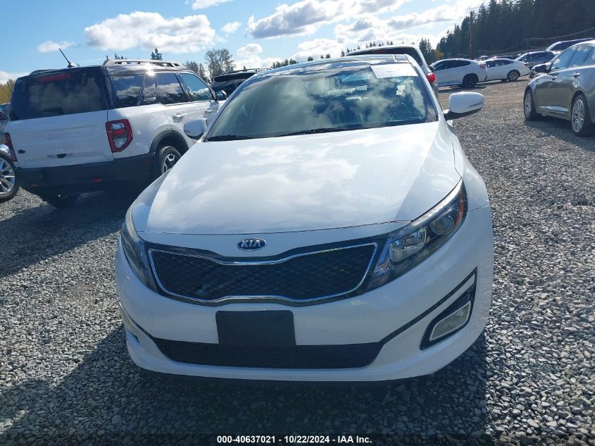 2014 Kia Optima Ex VIN: 5XXGN4A79EG312424 Lot: 40637021