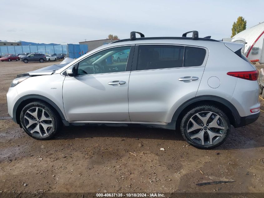 2018 Kia Sportage Sx Turbo VIN: KNDPRCA67J7364028 Lot: 40637135