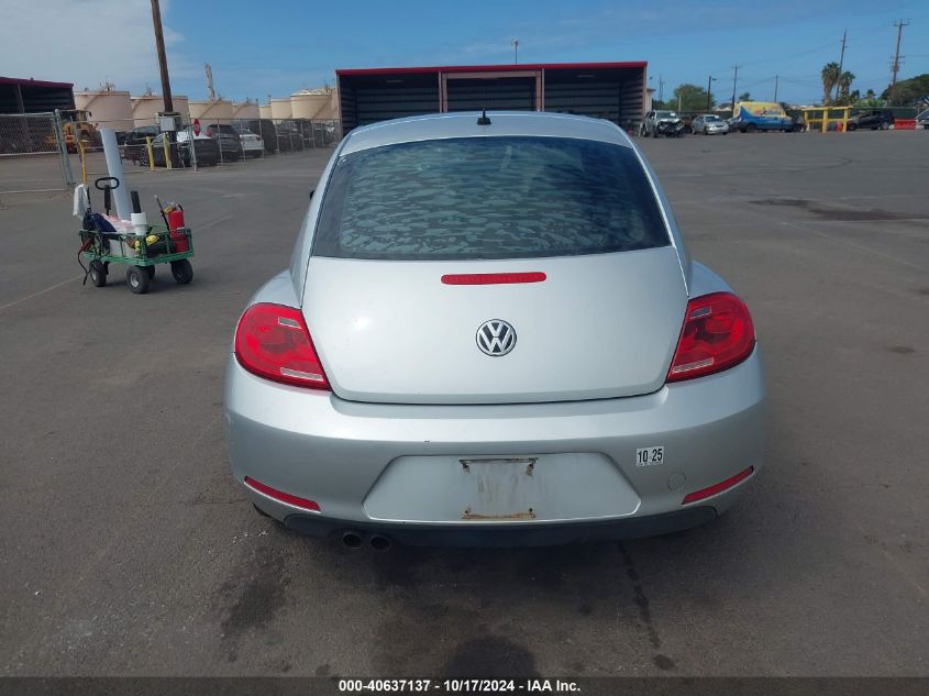 2013 Volkswagen Beetle 2.5L Entry VIN: 3VWFP7AT8DM627844 Lot: 40637137