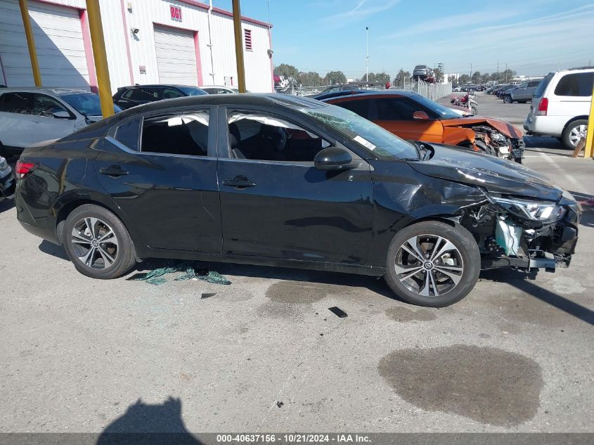 2022 Nissan Sentra Sv VIN: 3N1AB8CV3NY267718 Lot: 40637156