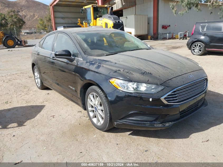 VIN YV449MDK9F2667766 2017 FORD FUSION HYBRID no.1