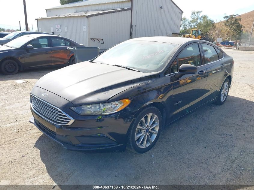 VIN YV449MDK9F2667766 2017 FORD FUSION HYBRID no.2