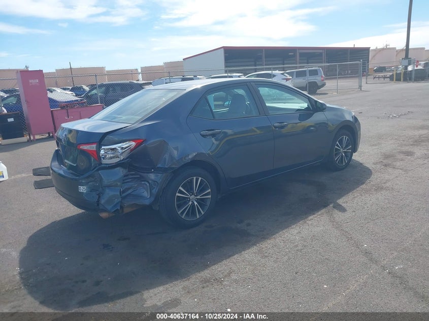 2016 TOYOTA COROLLA VIN: 5YFBURHE2GP438150