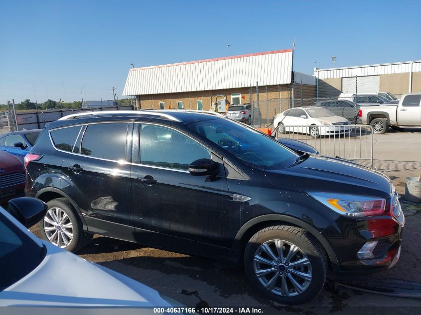 2017 Ford Escape Titanium VIN: 1FMCU9JD4HUE14809 Lot: 40637166