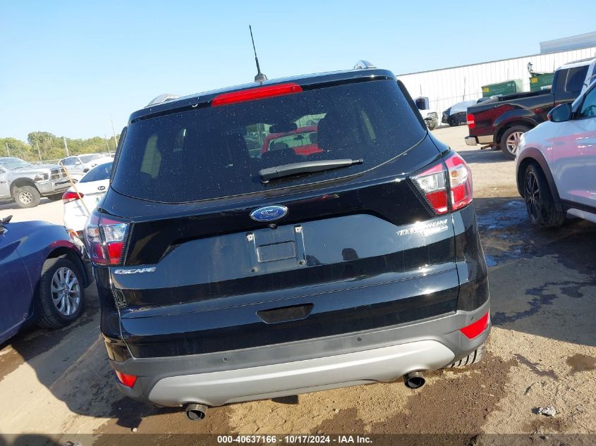 2017 Ford Escape Titanium VIN: 1FMCU9JD4HUE14809 Lot: 40637166