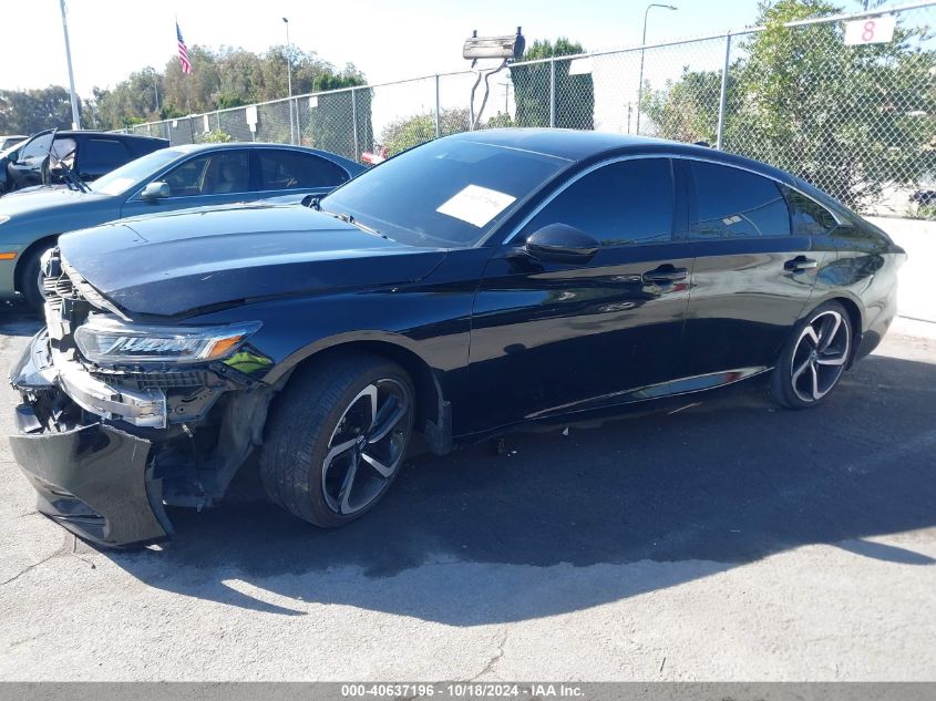 2020 Honda Accord Sport VIN: 1HGCV1F32LA113390 Lot: 40637196