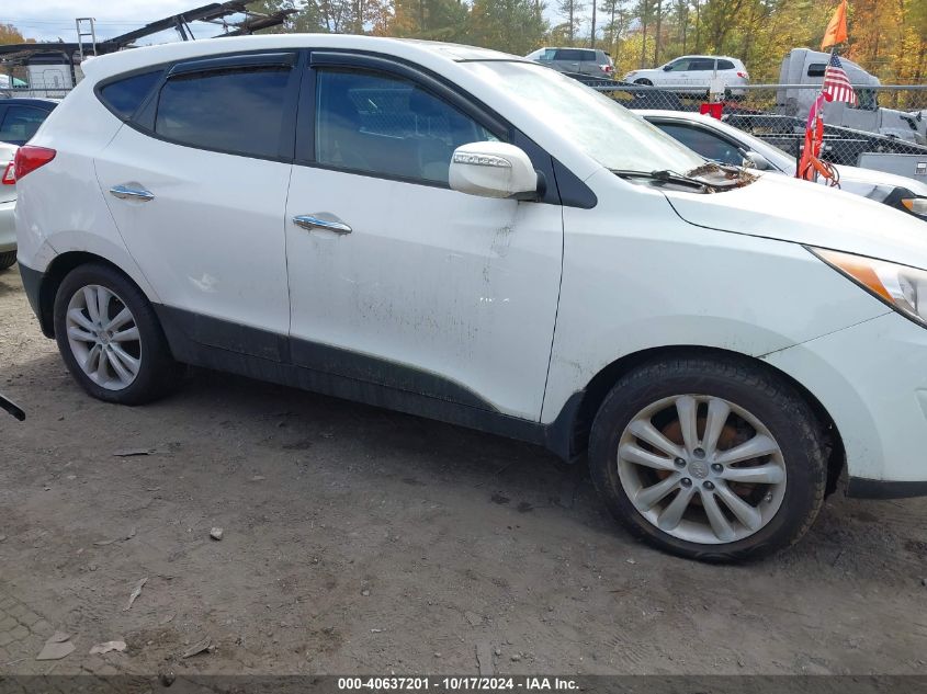 2013 Hyundai Tucson Limited VIN: KM8JUCAC0DU712523 Lot: 40637201