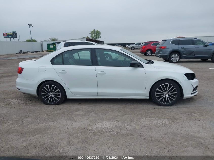 2015 Volkswagen Jetta 1.8T Sport VIN: 3VWD17AJ1FM325466 Lot: 40637230