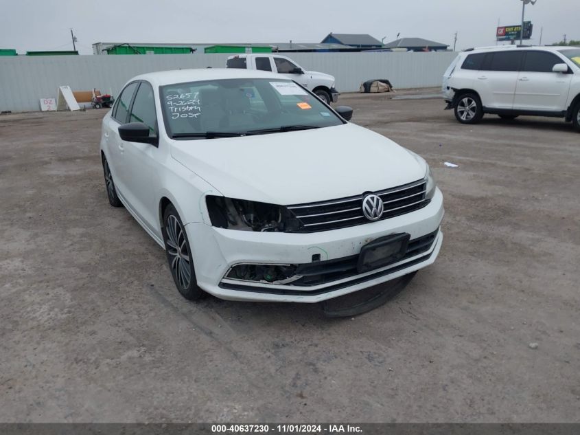 2015 Volkswagen Jetta 1.8T Sport VIN: 3VWD17AJ1FM325466 Lot: 40637230