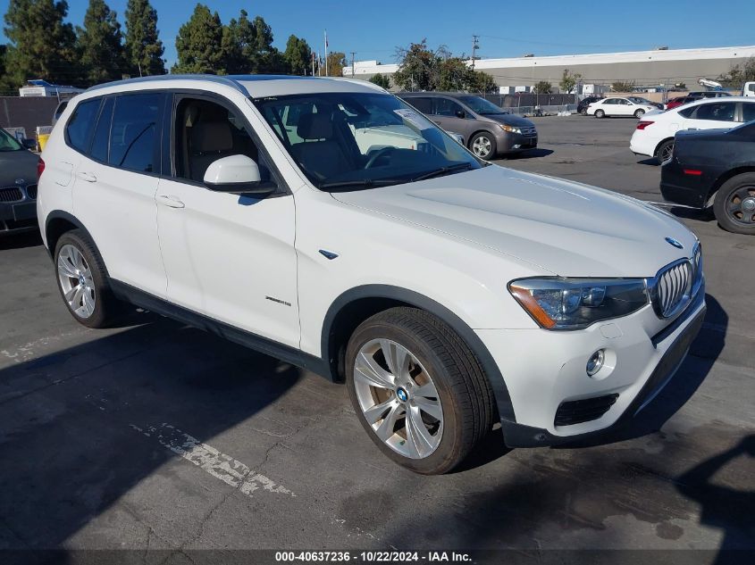 VIN 5UXWX9C57F0D51435 2015 BMW X3, Xdrive28I no.1