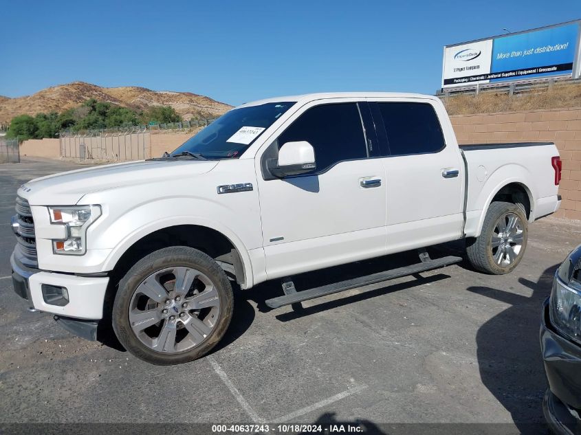 2017 Ford F-150 King Ranch/Lariat/Limited/Platinum/Xl/Xlt VIN: 1FTEW1EG8HFC73633 Lot: 40637243