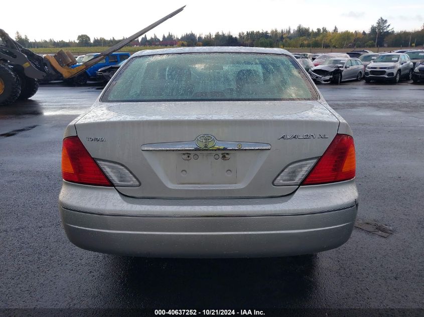 2001 Toyota Avalon Xl VIN: 4T1BF28B81U141848 Lot: 40637252