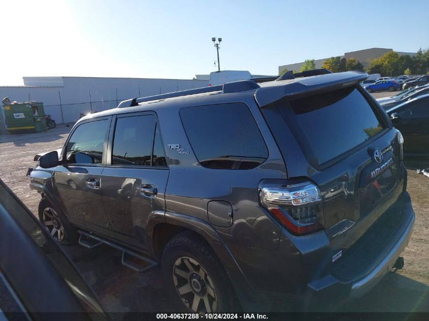 2021 Toyota 4Runner Trd Off Road VIN: JTEPU5JRXM5872199 Lot: 40637288